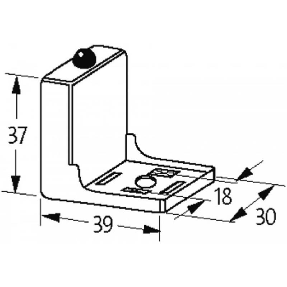 Module d'antiparasit. p/électrov. Forme A LED+Diode 24VDC 50W/VA - 3124021 | VBS-LED JAUNE +DIODE 24 V-Lire la description