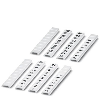 Repérage ZB, plat, 10 éléments, 1 ... 10, blanc, Largeur: 3,5 mm - ZBF 3,5,LGS:FORTL.ZAHLEN 1-10
