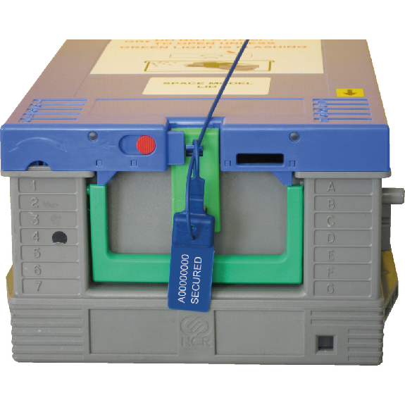 Sicherheits-Zugplombe TEN-LOK 1, blau, Nylon, Einsatzlänge 260mm, Ø 2mm, 1000/VE-Beschreibung lesen