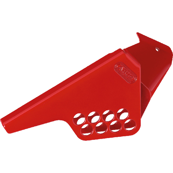ABUS Kugelventil-Verriegelung, rot, Stahl, pulverbeschichtet, 90x52x63mm-Beschreibung lesen