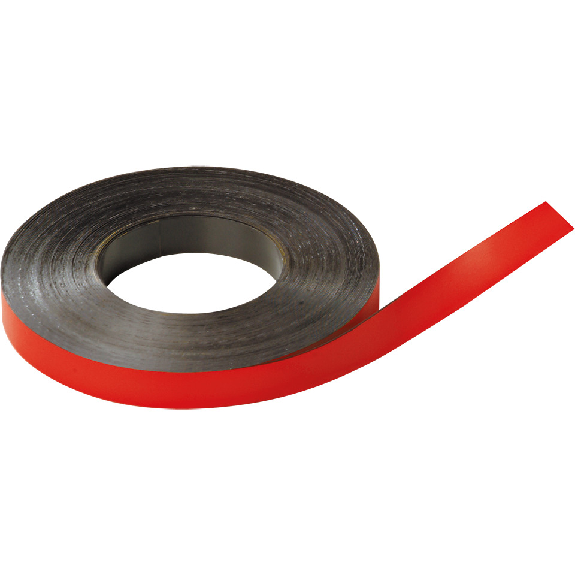 Magnetband, individuell beschriftbar, zum Zuschneiden, rot, 50mm, 30m/Rolle Magnetband, individuell beschriftbar, zum Zuschneiden, rot, 50mm, 30m/Rolle-Beschreibung lesen