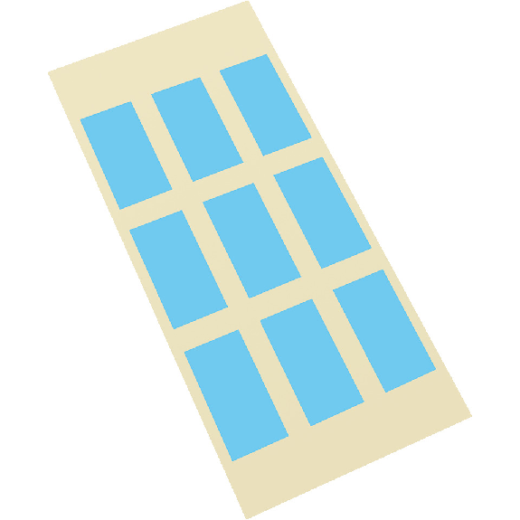 Etikett, eckig, beschriftbar, hellblau, Haftpapier, ablösbar, 50x25mm, 9/Bogen Etikett, eckig, beschriftbar, hellblau, Haftpapier, ablösbar, 50x25mm, 9/Bogen-Beschreibung lesen