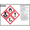 GHS-Etikett Sp.benzin Sorte 100/140, GefStoffV/GHS/CLP, Folie, 105x74mm, 8/Bogen GHS-Etikett Sp.benzin Sorte 100/140, GefStoffV/GHS/CLP, Folie, 105x74mm, 8/Bogen