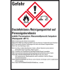 GHS-Etikett Desinfektion-/Reinig.., GefStoffV/GHS/CLP, Folie, 74x52mm, 10/Bogen GHS-Etikett Desinfektion-/Reinig.., GefStoffV/GHS/CLP, Folie, 74x52mm, 10/Bogen