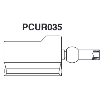 Curseur à glissière, articulation axiale (basse) pour MK4 (STANDARD) - PCUR035-Lire la description