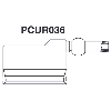 Curseur à glissière, articulation axiale (haute) pour MK4 - PCUR036 Curseur à glissière, articulation axiale (haute) pour MK4 - PCUR036