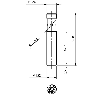 DPI M12 NPN NO P2mm noyé 64,8(42,2)mm Laiton 10-30Vdc M12 4P - AM1/AN-1H DPI M12 NPN NO P2mm noyé 64,8(42,2)mm Laiton 10-30Vdc M12 4P - AM1/AN-1H