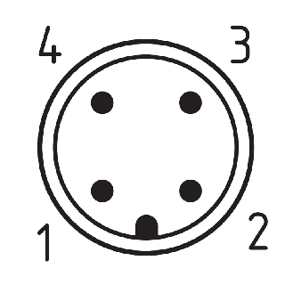 DPI séc. M18 OSSD (x2) Sn=8mm non noyé Plast. / M12 4P+C2m - CSS 8-180-2P-E-LST-Lire la description