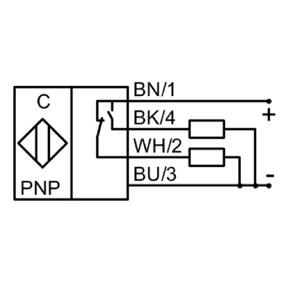 Détecteur de proximité capacitif cylindrique D32-Lire la description