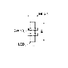 DPI M08 PNP NO P2mm noyé 30mm Acier 10-30Vdc / Câble 2m PUR - IFRM 08P1701/PL