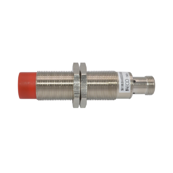 DPI M18 NPN NO+NF P8mm non noyé 80(48)mm Laiton 10-30Vdc / M12A 4P - SI18-CE8 NPN NO+NC H-Lire la description