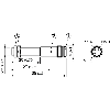 DPI M05 NPN NO P1.5mm noyé IO-Link 38(20)mm Inox V2A / M08 3P - IMM05-1B5NSVT0S