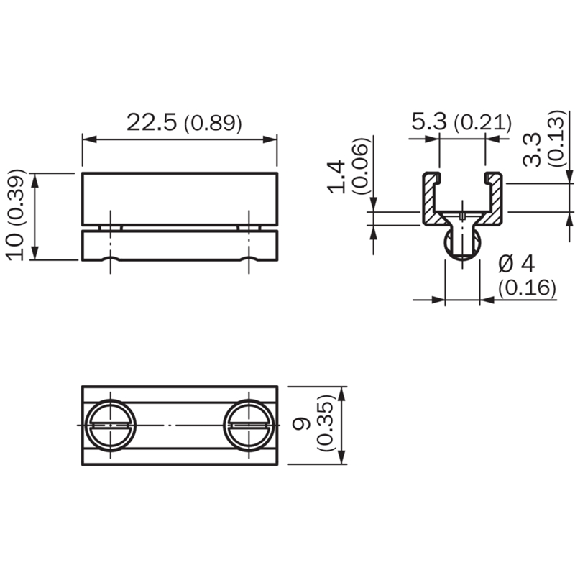 Support pour capteurs de vérin - BEF-KHZ-CT23 Support pour capteurs de vérin - BEF-KHZ-CT23-Lire la description