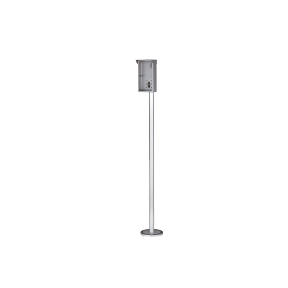 L-RA-5702-PL ITS, Einbaurahmen für Türsprechanlage Säule, Regendach, für 2 Module-Beschreibung lesen