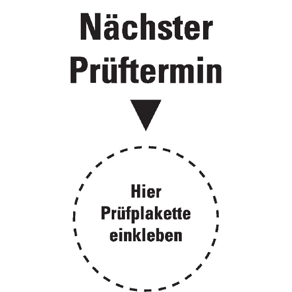 Kabelgrundplakette Nächster Prüftermin, Folie, selbstklebend, 20x100mm, 8/Bogen Kabelgrundplakette Nächster Prüftermin, Folie, selbstklebend, 20x100mm, 8/Bogen-Beschreibung lesen