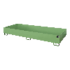 Regalwanne RW 3300-2, lackiert, Resedagrün Regalwanne RW 3300-2, lackiert, Resedagrün