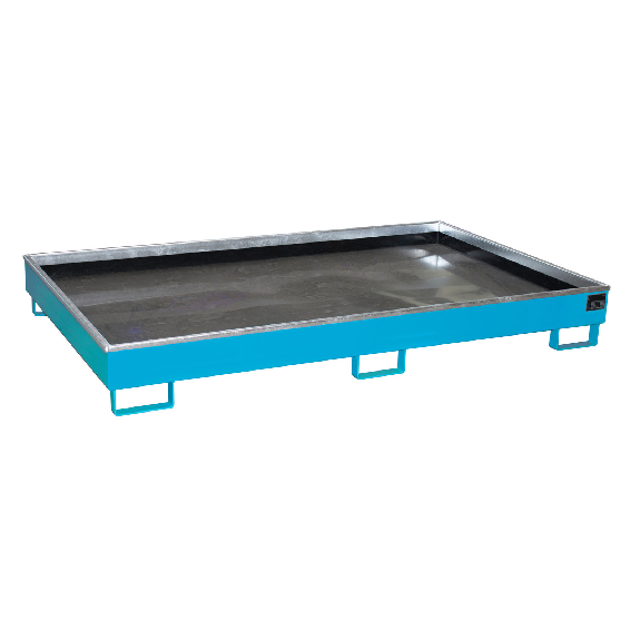 Regalwanne mit PE-Einsatz RW 2200-2 PE, lackiert, Lichtblau Regalwanne mit PE-Einsatz RW 2200-2 PE, lackiert, Lichtblau-Beschreibung lesen