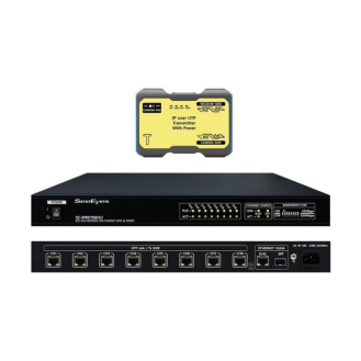 Medienkonverter Set SC-IPC0708HU, 8-Kanal, Ethernet über UTP, Reichweite 800m-Beschreibung lesen