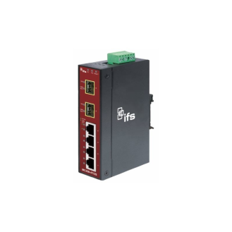 MC250-4T/2S IFS, Medienkonverter, Industrial, 4-Port Ethernet to SFP, 4x10/100 Mbps, 2x SFP 100FX-Beschreibung lesen