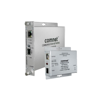 Medienkonverter CNFE2MCPOEM, 1x SFP, 1x RJ45, PoE+, 100MBit, Mini-Beschreibung lesen