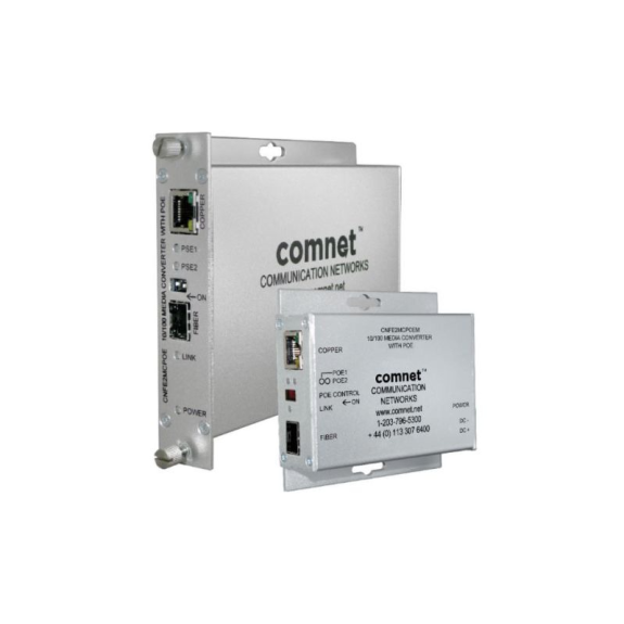 Medienkonverter CNFE2MCPOEM, 1x SFP, 1x RJ45, PoE+, 100MBit, Mini Medienkonverter CNFE2MCPOEM, 1x SFP, 1x RJ45, PoE+, 100MBit, Mini-Beschreibung lesen