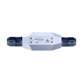 Gigabit Ethernet Extender VOR-ORL-GXT, max 800m, IP66, Wandmontage-Beschreibung lesen