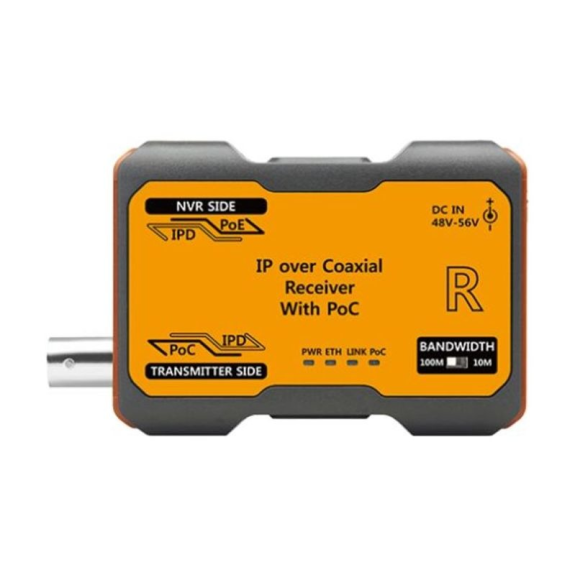 SC-IPR07P SeeEyes, Medienkonverter, 1-Kanal, Ethernet über Koax, Empfänger, Reichweite 1000m-Lire la description