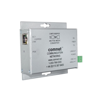CNFESFPMCPOE60/M, Medienkonverter, 1xSFP, PoE+, 60W, 10/100Mbps, Mini Modul, 48VDC-Beschreibung lesen