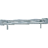Starter-Set Stahlschutzplanken Typ B, zum Einrammen, Baulänge 4m Starter-Set Stahlschutzplanken Typ B, zum Einrammen, Baulänge 4m
