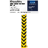 Anfahrschutzprofil L-Form, zum Aufdübeln, gelb/schwarz, Stahlblech, 160x1000x6mm, DGUV Anfahrschutzprofil L-Form, zum Aufdübeln, gelb/schwarz, Stahlblech, 160x1000x6mm, DGUV