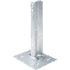 Sigma-Stahlpfosten, für Stahlschutzplanke Typ B, zum Aufdübeln, Höhe 515mm Sigma-Stahlpfosten, für Stahlschutzplanke Typ B, zum Aufdübeln, Höhe 515mm