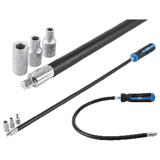 Schlauchklemmen-Schraubendreher-Set, 1/4", 500 mm-Beschreibung lesen