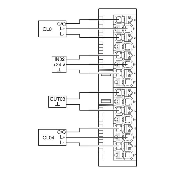 Maître IO-Link, 4 ports IO-Link, Push-in, IP20 - AXL SE IOL4 Maître IO-Link, 4 ports IO-Link, Push-in, IP20 - AXL SE IOL4-Lire la description