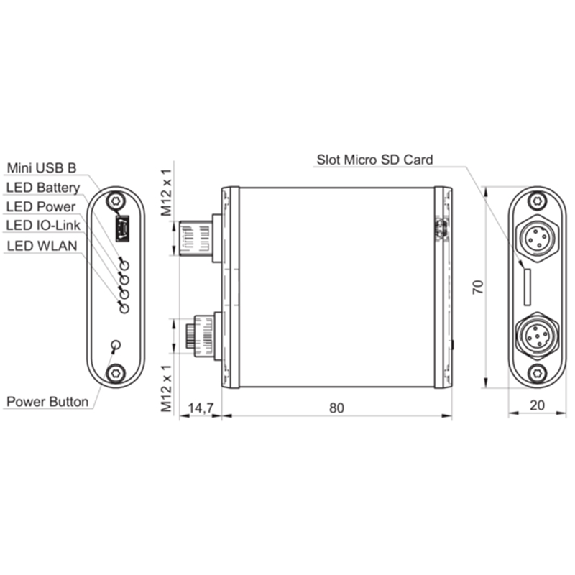 IO-Link Master sans fil - SensControl-Lire la description
