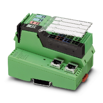 Coupleur de bus Modbus/TCP (UDP) 8E 24VDC, 4S 24VDC, 500mA - IL ETH BK DI8 DO4 2TX-XC-PAC-Lire la description