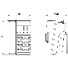 Coupleur de bus Modbus/TCP (UDP) 8E 24VDC, 4S 24VDC, 500mA - IL ETH BK DI8 DO4 2TX-XC-PAC