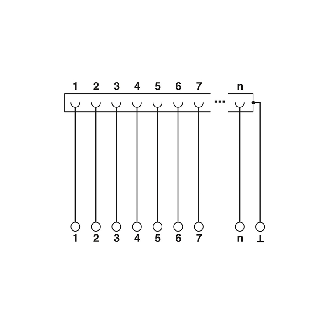 Module VARIOFACE 2 étages, Push-in  - D 9SUB/F - VIP-2/PT/D 9SUB/F-Lire la description