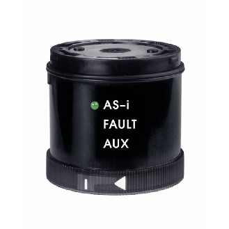 Module d'interface ASi IP65 Ø70mm NOIR - 646.830.55-Lire la description