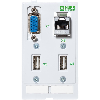 Module simple MSDD 1x SUB-D15 HD + 1x RJ45 + 2x USB-A - 4000-68000-1040000