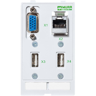 Module simple MSDD 1x SUB-D15 HD + 1x RJ45 + 2x USB-A - 4000-68000-1040000-Lire la description