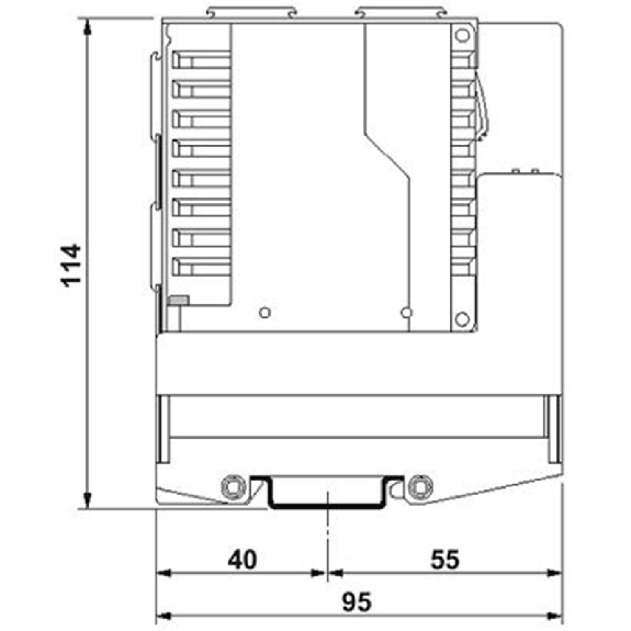 Module d'interface 2 ports paire torsadée, départ vers le bas - FL IF 2TX VS-RJ-D Module d'interface 2 ports paire torsadée, départ vers le bas - FL IF 2TX VS-RJ-D-Lire la description