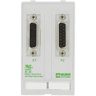 Module simple MSDD 2x SUB-D15M/F - 4000-68000-0500000-Lire la description