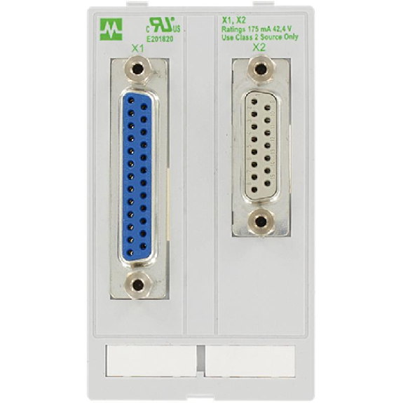 Module simple MSDD 1x SUB-D15F + 1x SUB-D25F à souder - 4000-68000-0610000-Lire la description