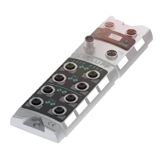 Répartiteur actif, PROFINET I/O, E: 12x PNP, S: 12x PNP, 8x IO-Link - BNI PNT-538-105-Z063 (BNI00AZ)-Lire la description