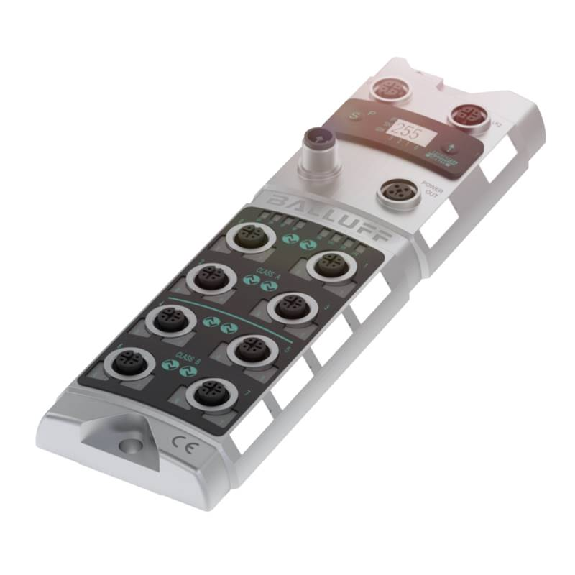 Répartiteur actif, PROFINET I/O, E: 12x PNP, S: 12x PNP, 8x IO-Link - BNI PNT-538-105-Z063 (BNI00AZ)-Lire la description