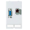 Module simple MSDD 1x RJ45 F/F + 1x SUB-D9 F/F - 4000-68000-1410000 Module simple MSDD 1x RJ45 F/F + 1x SUB-D9 F/F - 4000-68000-1410000