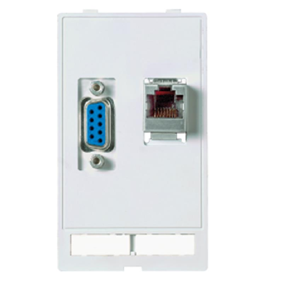 Module simple MSDD 1x RJ45 F/F + 1x SUB-D9 F/F - 4000-68000-1410000 Module simple MSDD 1x RJ45 F/F + 1x SUB-D9 F/F - 4000-68000-1410000-Lire la description