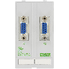 Module simple MSDD 2x SUB-D9 femelle à souder - 4000-68000-0210000 Module simple MSDD 2x SUB-D9 femelle à souder - 4000-68000-0210000