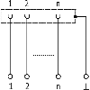 Module d'interconnexion DIN 41652 SUB-MIN D F 9P / Bornes à vis - 54040 | UG SUB 9 B Module d'interconnexion DIN 41652 SUB-MIN D F 9P / Bornes à vis - 54040 | UG SUB 9 B