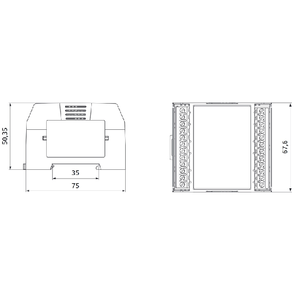Module d'interface entrées-sorties - Multicontrol II duo - QZD070690 Module d'interface entrées-sorties - Multicontrol II duo - QZD070690-Lire la description